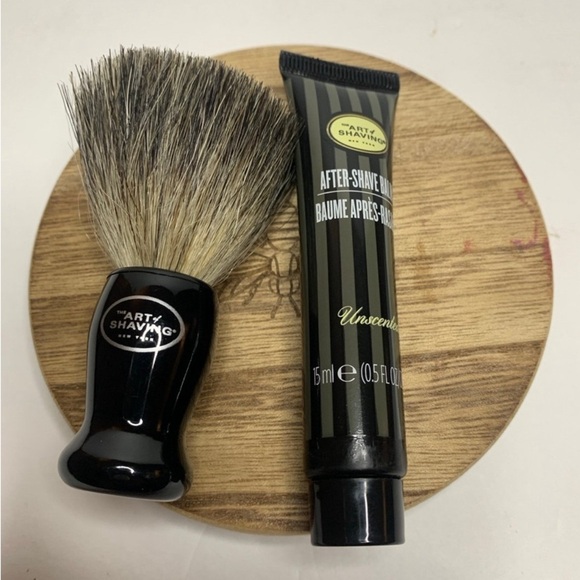 The Art of Shaving After-Shave with Brush & Pouch New - Picture 3 of 3
